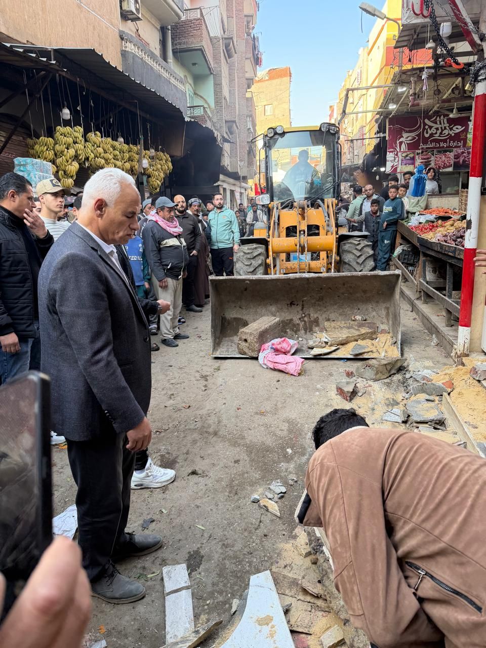 إزالة 317 حالة تعدٍ وتحرير 87 محضرًا في حملة مكبرة بالقنطرة غرب بالإسماعيلية - الخليج الان