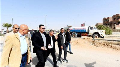 طرق جديدة وإنارة وزراعة.. خطة إسكان طموحة ترتقي بالبنية التحتية في حدائق أكتوبر - الخليج الان