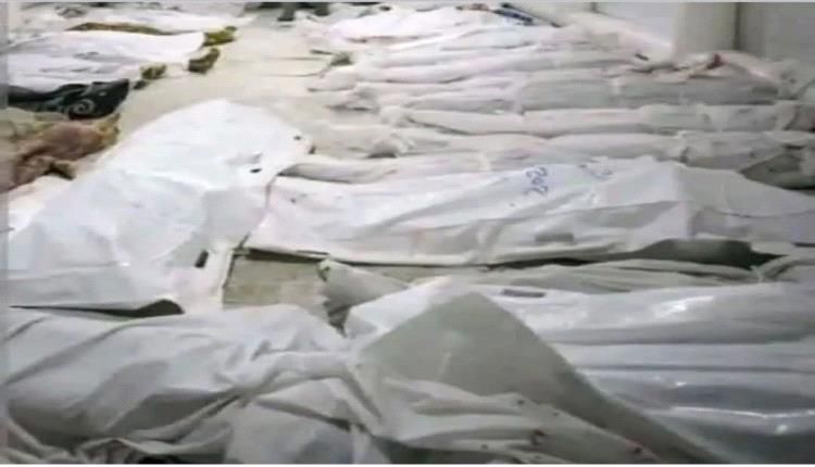 فرق تطوعية تنتشل 120 جثة لجنود جنوبيين قتلتهم عصابات يمنية ودفن آخرين وهم احياء بصحارى حضرموت