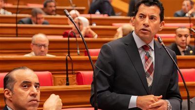 وزير الشباب والرياضة يشكر البرلمان بعد تعديل قانون نقابة المهن الرياضية - الخليج الان