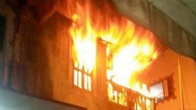 مأساة منزل منشية القناطر.. حريق يودي بحياة سيدة وطفليها - الخليج الان