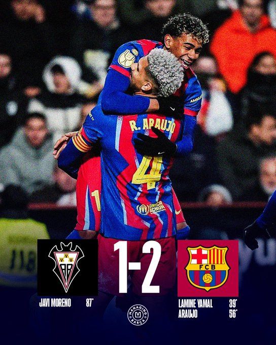 ألباسيتي ضد برشلونة.. برشلونة يفلت من ألباسيتي قاهر ريال مدريد ويتأهل لنصف نهائي كأس ملك إسبانيا - الخليج الان