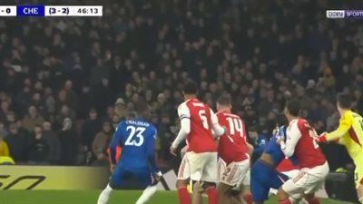 آرسنال ضد تشيلسي.. ملخص اهداف ونتيجة مباراة ارسنال وتشيلسي في ربع نهائي كاس رابطة المحترفين الانجليزية بعد مرور 65 دقيقة - الخليج الان