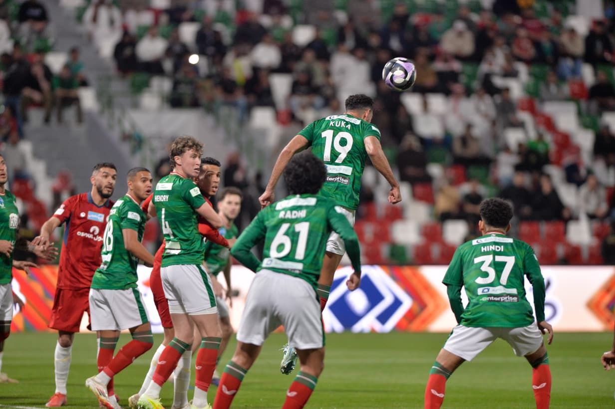 الاتفاق ضد ضمك.. الاتفاق يتقدم على ضمك بهدف فينالدوم في الشوط الأول بـ الدوري السعودي - الخليج الان