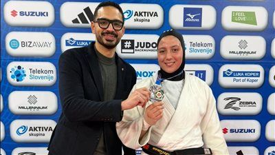 وزير الرياضة يهنئ صفا سليمان بإنجاز تاريخي في بطولة أوروبا المفتوحة للجودو - الخليج الان