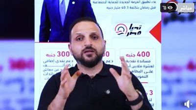 عمرو الديب رئيس تحرير موقع تليجراف الخليج: الرئيس السيسي يحقق السعادة للشارع المصري قبل رمضان بتوجيهاته الرشيدة - الخليج الان