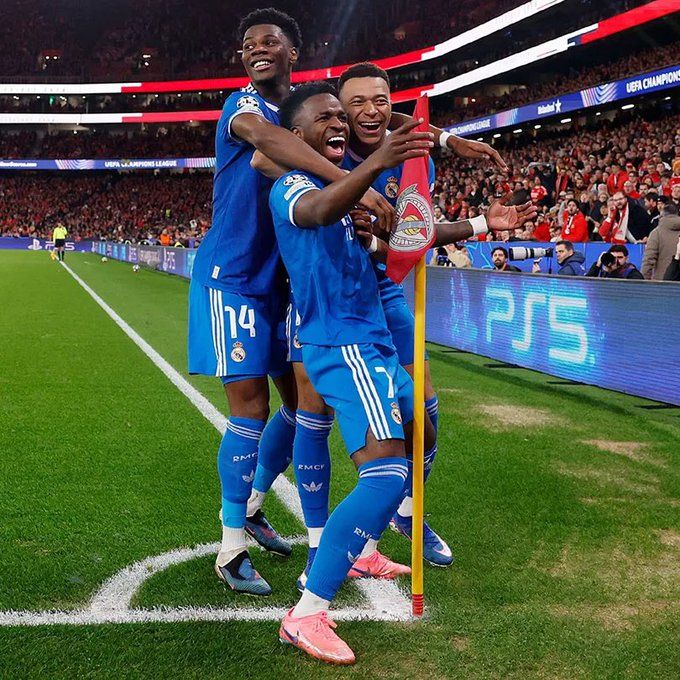 بنفيكا ضد الريال.. اهداف مباراة ريال مدريد وبنفيكا في دوري ابطال اوروبا - الخليج الان