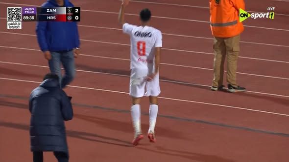 الزمالك ضد حرس الحدود.. ناصر منسي يسجل الهدف الثاني لـ الزمالك في مرمى حرس الحدود بالدوري المصري الممتاز - الخليج الان