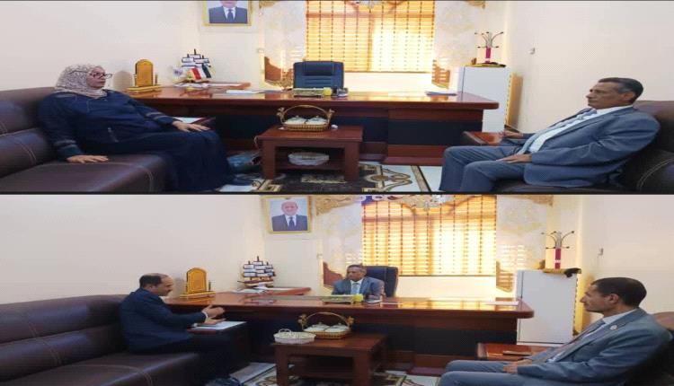 وزير التعليم العالي يبحث في عدن تطوير الجامعات وتعزيز الجودة