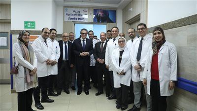 وزير الصحة يفتتح وحدة السكتة الدماغية الشاملة بمستشفى العاصمة الجديدة - الخليج الان