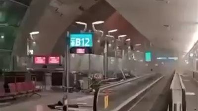 عاجل|استهداف مطار دبي الدولي بطائرة مسيرة إيرانية وإصابة 4 أشخاص - الخليج الان