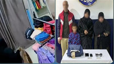 غفلوا صاحب المحل.. ضبط 3 أشخاص وطفل سرقوا 5 بناطيل من محل ملابس بدمياط - الخليج الان