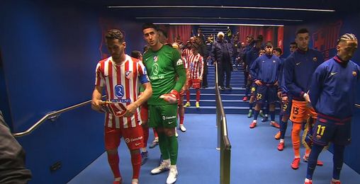 برشلونة.. انطلاق مباراة برشلونة وأتلتيكو مدريد في إياب نصف نهائي كأس ملك إسبانيا - الخليج الان