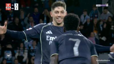 سلتا فيغو ضد الريال.. فيديريكو فالفيردي يسجل الهدف الثاني لـ ريال مدريد في مرمى سيلتا فيجو بالدوري الإسباني - الخليج الان