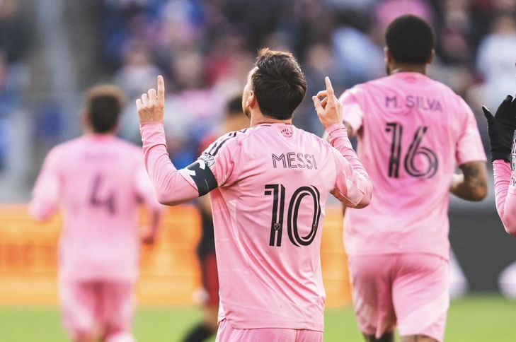 دي سي يونايتد ضد إنتر ميامي.. ليونيل ميسي يقود إنتر ميامي للفوز على دي سي يونايتد في الدوري الأمريكي - الخليج الان