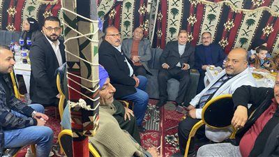 إفطار بدوي لأول مرة في المنيا الجديدة يجمع القيادات الشعبية في أجواء تراثية مميزة - الخليج الان