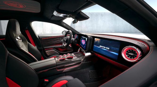 مرسيدس تكشف عن أول سيارة كوبيه كهربائية بأربعة أبواب - الخليج الان