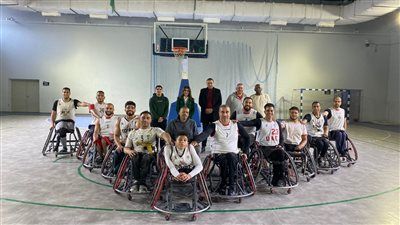 مي زين الدين تدعم منتخب مصر سلة الكراسي المتحركة قبل تصفيات إفريقيا - الخليج الان