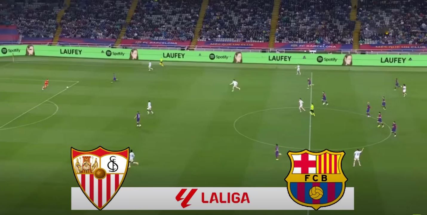 إشبيلية ضد برشلونة.. انطلاق مباراة برشلونة وإشبيلية في الدوري الإسباني - الخليج الان