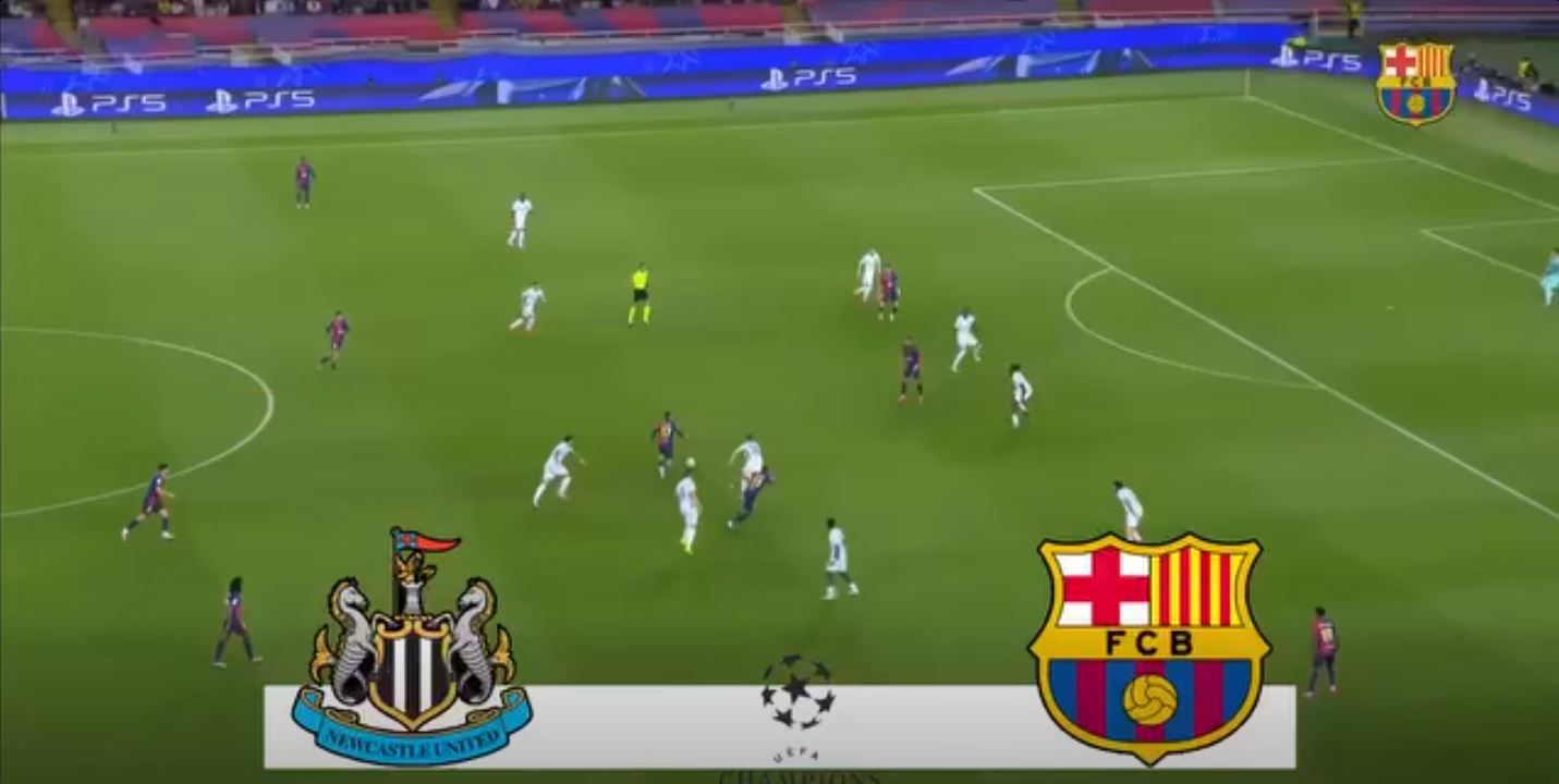 برشلونة ضد نيوكاسل.. ملخص اهداف ونتيجة مباراة برشلونة ونيوكاسل في دوري أبطال أوروبا - الخليج الان