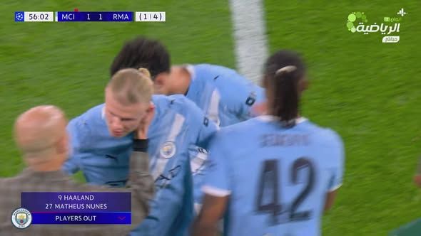 مان سيتي ضد الريال.. ملخص اهداف ونتيجة مباراة ريال مدريد ومانشستر سيتي في دوري أبطال أوروبا - الخليج الان