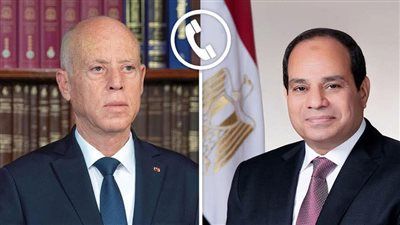 الرئيس السيسي يتلقى اتصالًا هاتفيًا من الرئيس التونسي بمناسبة عيد الفطر ومناقشة التطورات الإقليمية - الخليج الان