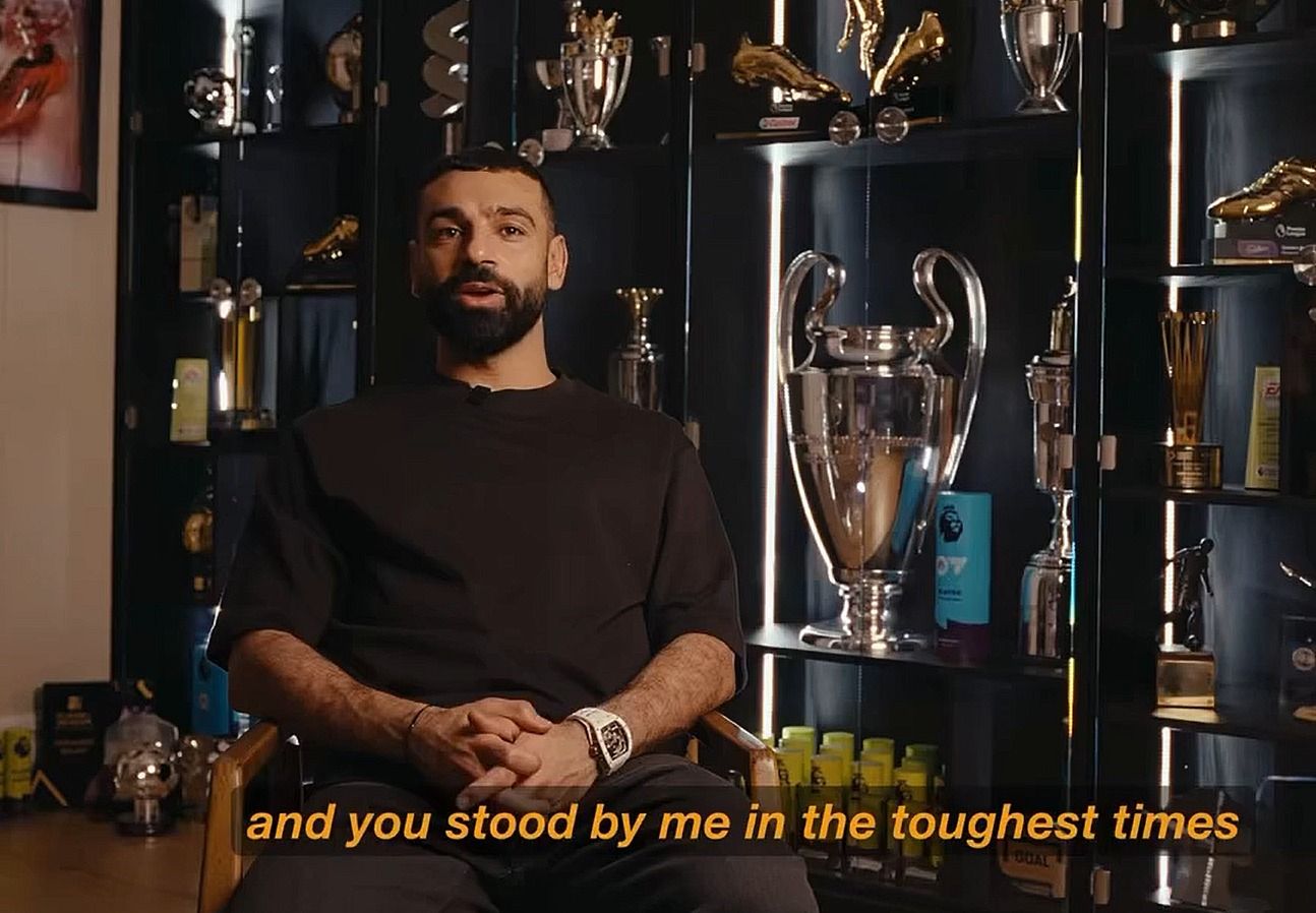 محمد صلاح يعلن رحيله عن ليفربول بنهاية الموسم ويودع الجماهير برسائل مؤثرة - الخليج الان