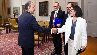 ​وزير الخارجية: التعاون مع مؤسسات التمويل الدولية صمام أمان ضد الصدمات الاقتصادية - الخليج الان