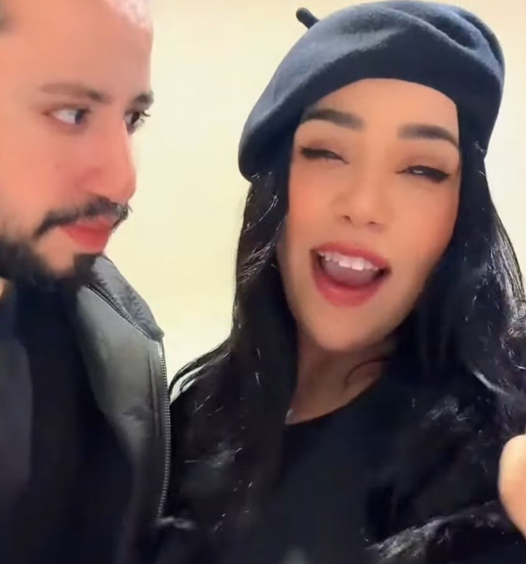 هيلف يلف ويرجعلي.. أول ظهور لـ شيماء سيف وزوجها محمد كارتر بعد العودة - الخليج الان