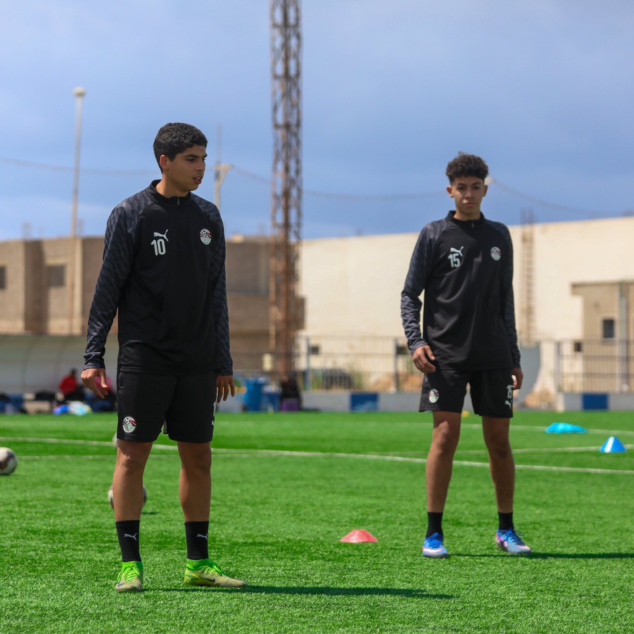 منتخب الناشئين يختتم تدريباته لمواجهة المغرب.. ودرويش يحفز اللاعبين - الخليج الان