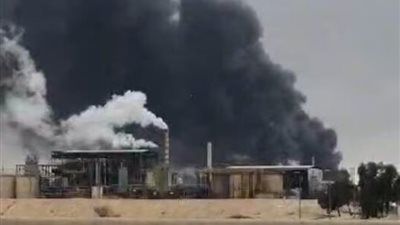 «كارثة في سماء إسرائيل».. تسرب مواد خطرة بعد هجوم إيراني على مصنع بالنقب - الخليج الان