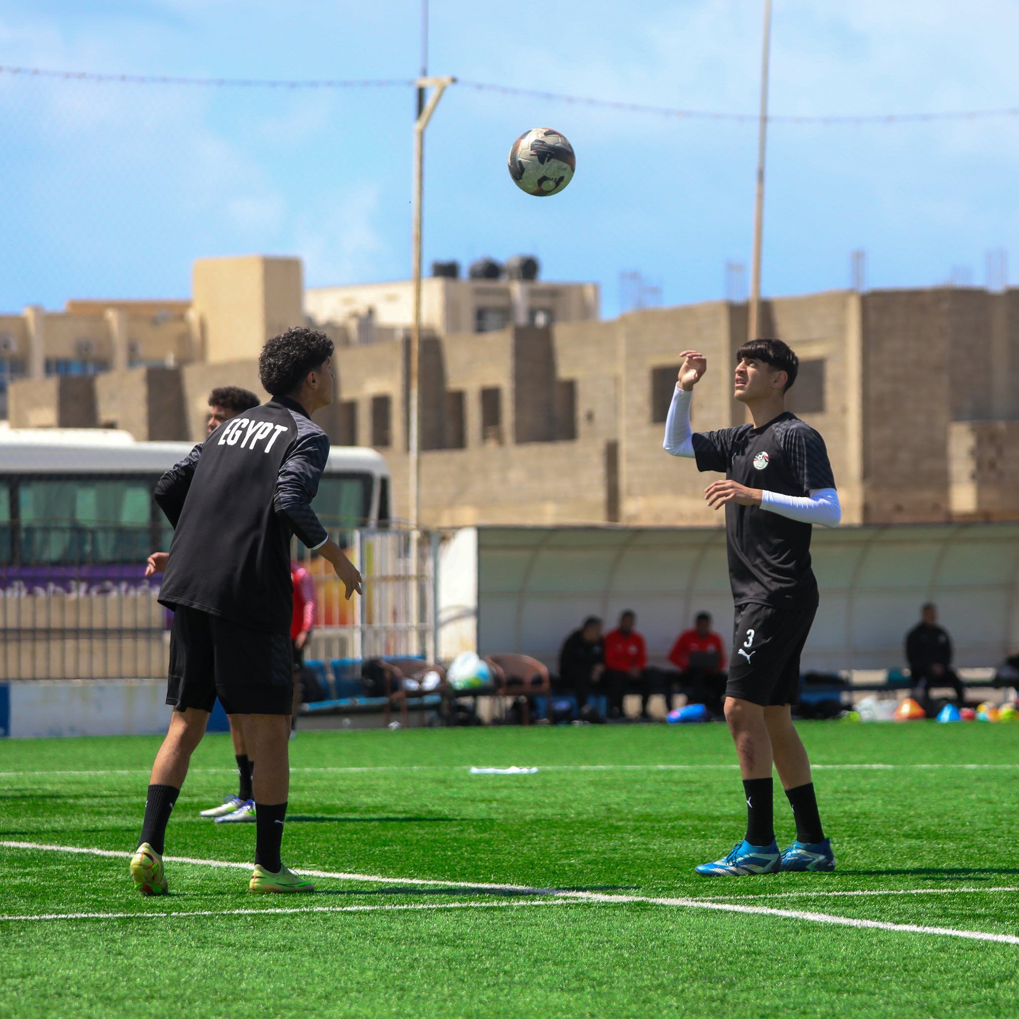 منتخب الناشئين يختتم تدريباته لمواجهة المغرب.. ودرويش يحفز اللاعبين - الخليج الان