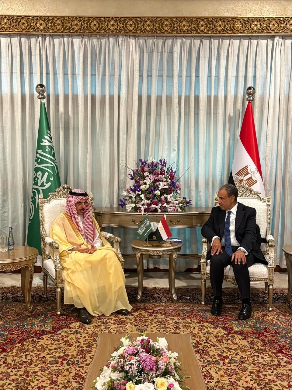 وزير الخارجية: نرفض أي محاولات لزعزعة الأمن القومي العربي أو المساس بسيادة دول الخليج - الخليج الان