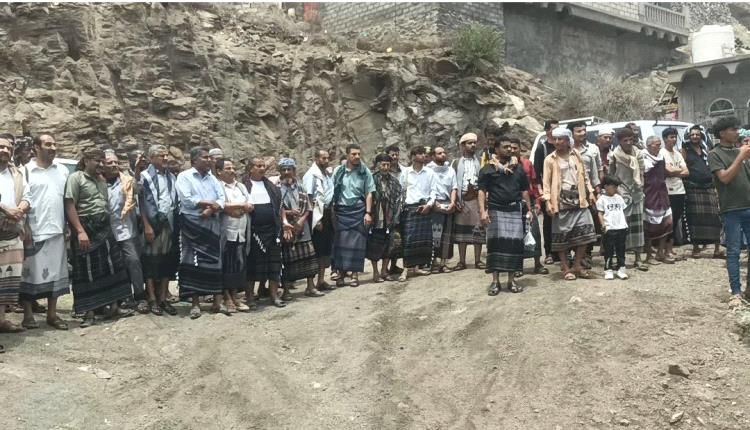 صلح قبلي ينهي خلافاً بين قبيلتين بيافع سباح