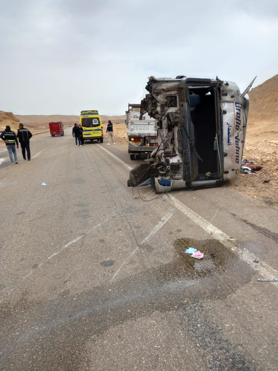 كانوا رايحين يوزعوا الألبان..مصرع شخص وإصابة شخصين بحادث تصادم بسوهاج - الخليج الان