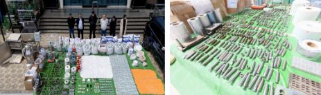 مضبوطات بـ 270 مليون جنيه.. ضبط تشكيل عصابي تخصص في جلب وتدوير العقاقير المخدرة - الخليج الان