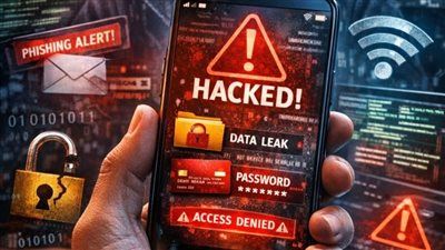 حساباتك في خطر.. أخطاء يومية علي موبايلك تفتح نافذة لاختراق بيناتك - الخليج الان