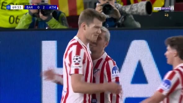 برشلونة ضد أتلتيكو مدريد.. ملخص اهداف ونتيجه مباراة برشلونة واتلتيكو مدريد في دوري ابطال اوروبا بعد مرور 80 دقيقة - الخليج الان