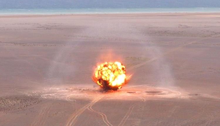 مشروع «مسام» يتلف 6621 قطعة من المخلفات الحربية في حضرموت وتعز