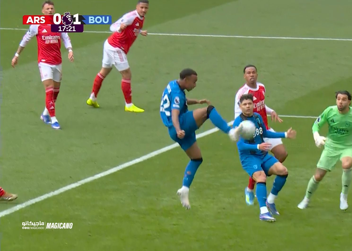 آرسنال ضد بورنموث.. بورنموث يسجل الهدف الأول أمام آرسنال بعد مرور 30 دقيقة في الدوري الإنجليزي - الخليج الان