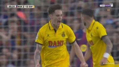 برشلونة ضد إسبانيول.. ملخص اهداف ونتيجة مباراة برشلونة وإسبانيول في الدوري الإسباني بعد مرور 65 دقيقة - الخليج الان