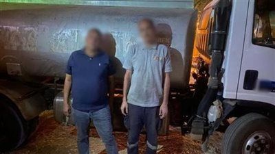 ضبط سيارة محملة بـ 4 آلاف لتر سولار لبيعه في السوق السوداء بأسوان - الخليج الان