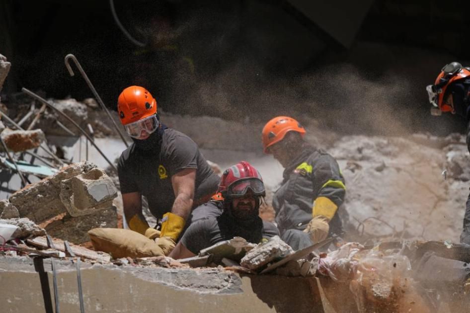 8 قتلى في ضربات إسرائيلية على جنوب لبنان