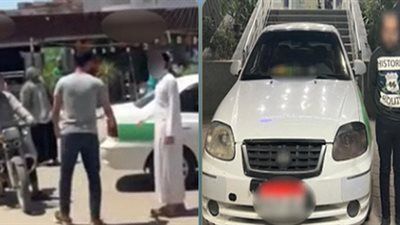 طلب أجرة زيادة.. القبض على سائق تاكسي تعدى على سيدة في الفيوم - الخليج الان