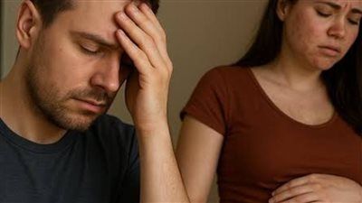 "بيحس أنه حامل زيها"... متلازمة تصيب الرجال أثناء حمل الزوجة اربكت العالم ماهي ؟ - الخليج الان