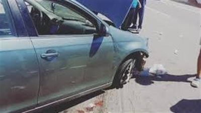 إصابة شخصين إثر اختلال عجلة القيادة لسيارة ملاكي بطريق أسيوط الغربي الفيوم - الخليج الان