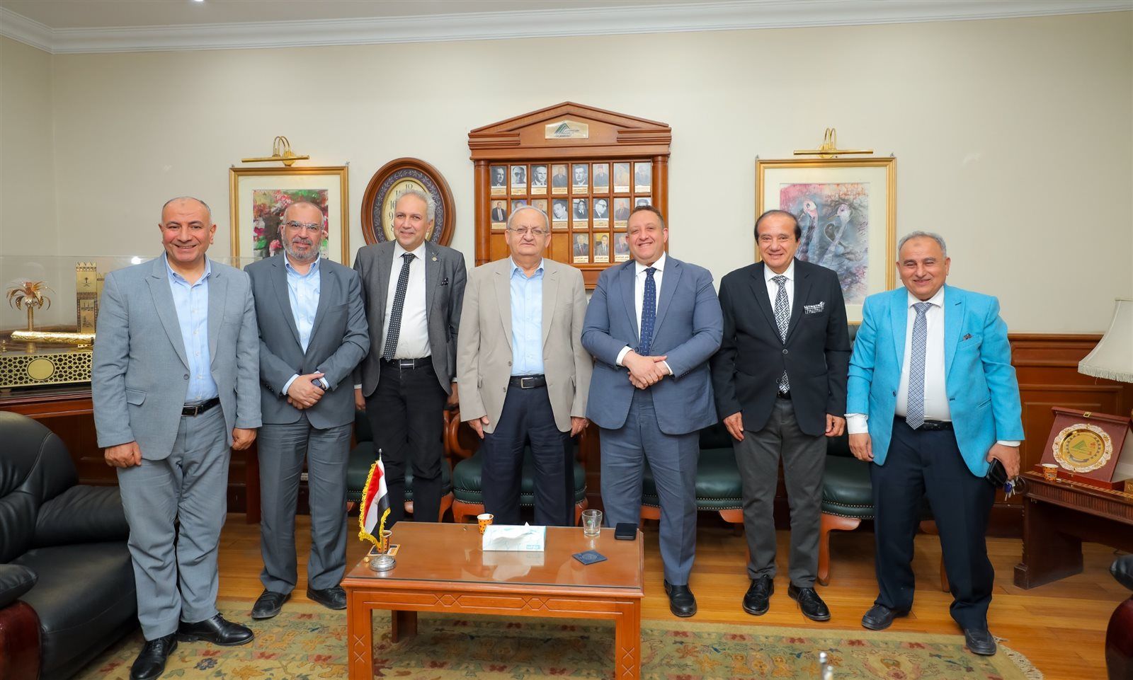 نقيب المهندسين يبحث مع وفد “آشري- القاهرة” تعزيز التعاون وتأهيل المهندسين وفق المعايير الدولية - الخليج الان