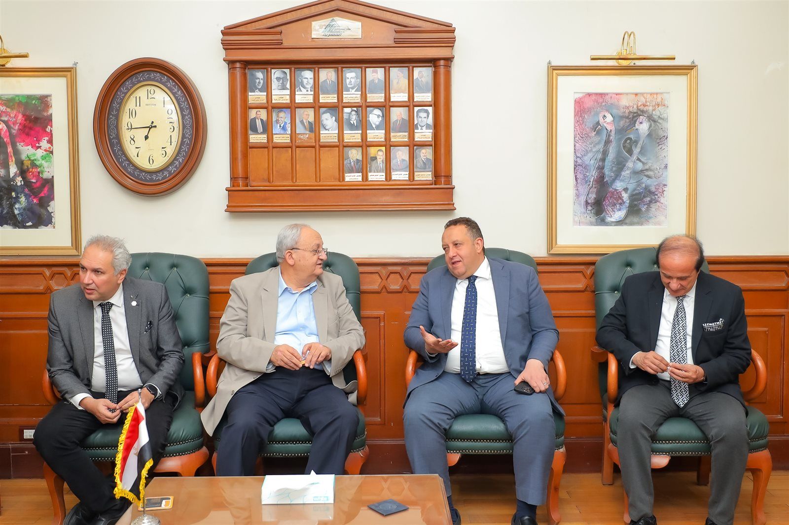 نقيب المهندسين يبحث مع وفد “آشري- القاهرة” تعزيز التعاون وتأهيل المهندسين وفق المعايير الدولية - الخليج الان