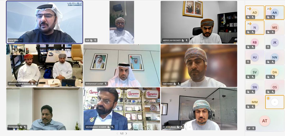 ندوة لتعزيز التعاون بين مجتمعي الأعمال في دبي وعمان