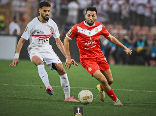 الزمالك.. ملخص اهداف ونتيجة مباراة الزمالك وشباب بلوزداد الجزائري في نصف نهائي كأس الاتحاد الأفريقي - الخليج الان